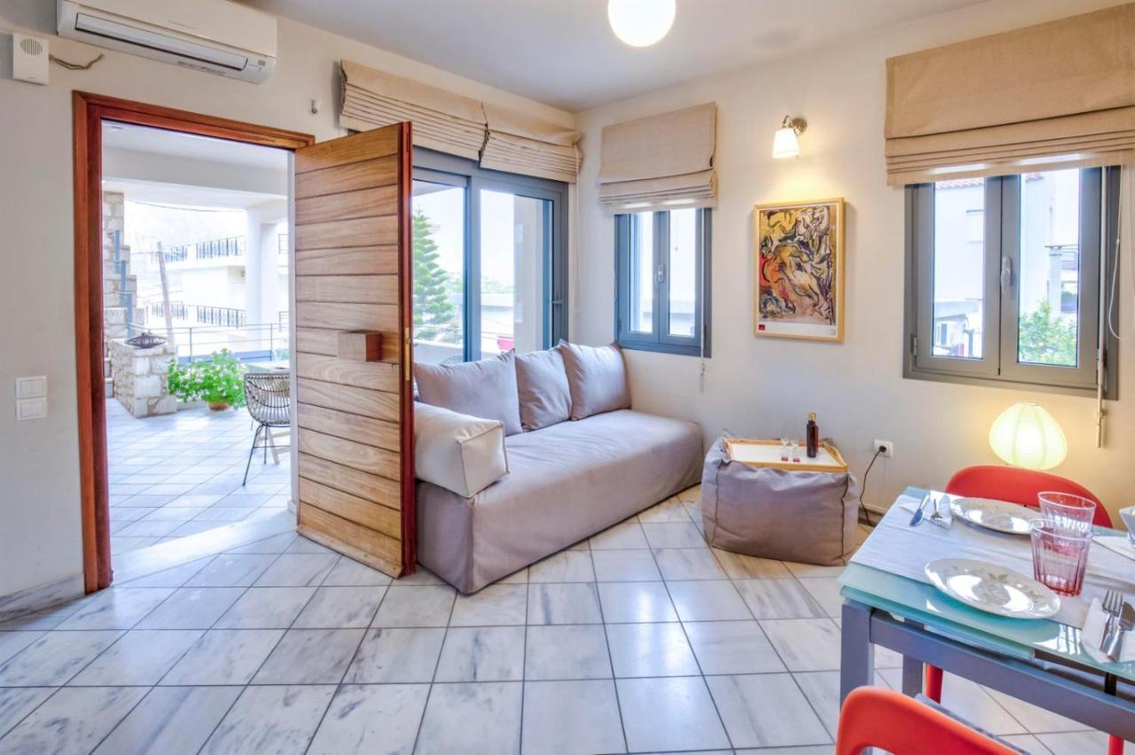 Monemvasia Modern Flat With Partial View Ngoại thất bức ảnh